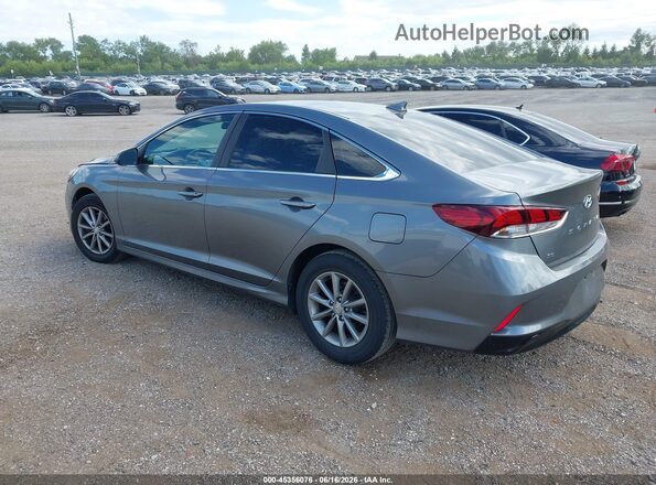5NPE24AF4JH628819 2018 HYUNDAI SONATA Gray Tył lewy