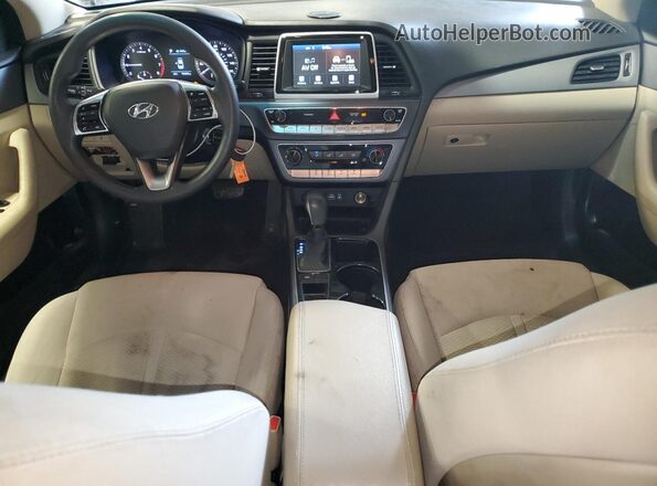 5NPE24AF4JH672092 2018 HYUNDAI SONATA White 