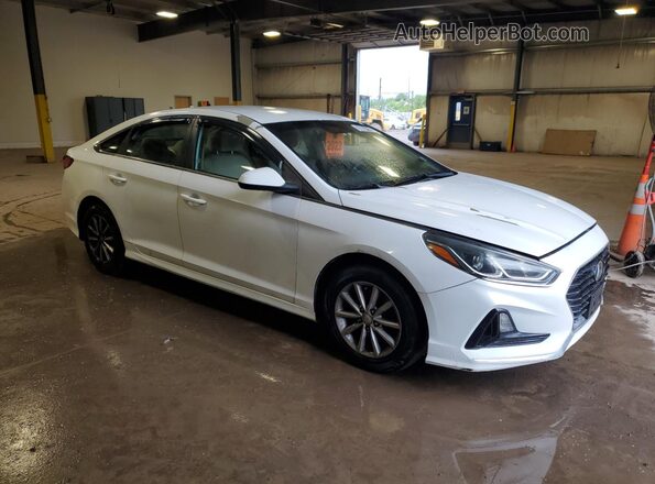 5NPE24AF4JH672092 2018 HYUNDAI SONATA White 