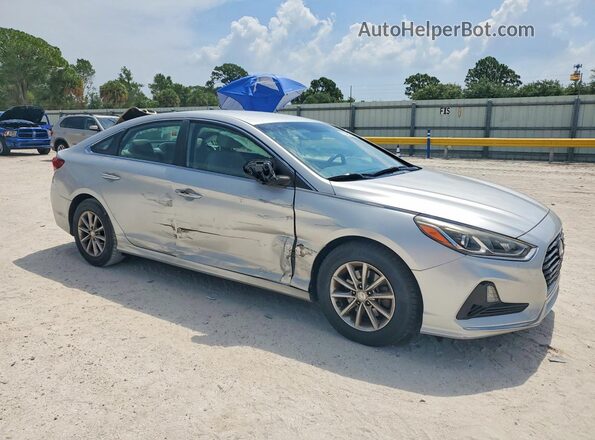 5NPE24AF4JH717628 2018 HYUNDAI SONATA Silver წინა მარჯვენა