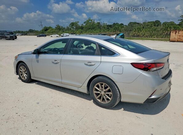 5NPE24AF4JH717628 2018 HYUNDAI SONATA Silver უკანა მარცხენა