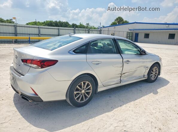 5NPE24AF4JH717628 2018 HYUNDAI SONATA Silver უკანა მარჯვენა