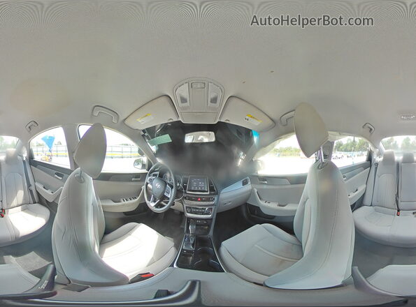 5NPE24AF4JH717628 2018 HYUNDAI SONATA Silver VIN კოდის სტიკერის ხედი