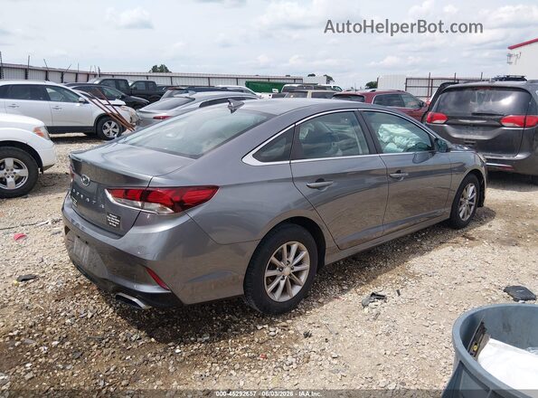 5NPE24AF4KH748489 2019 HYUNDAI SONATA Gray Հետևի աջ