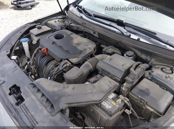5NPE24AF4KH748489 2019 HYUNDAI SONATA Gray Դիմացի տեսք