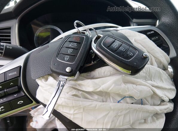 5NPE24AF4KH748489 2019 HYUNDAI SONATA Gray Առջևի վահանակի տեսք