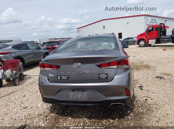 5NPE24AF4KH748489 2019 HYUNDAI SONATA Gray 