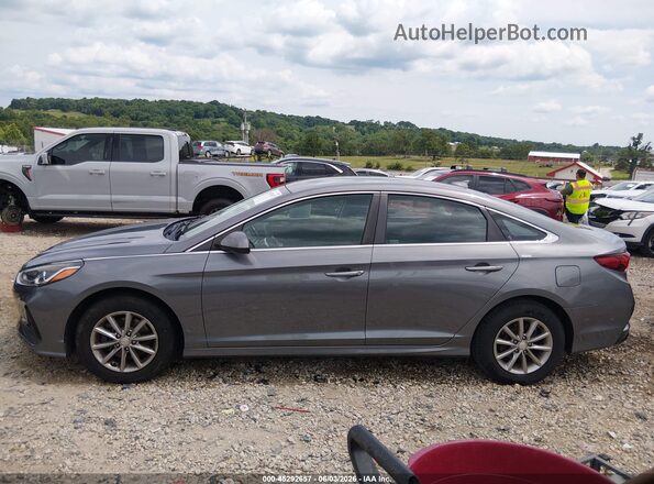 5NPE24AF4KH748489 2019 HYUNDAI SONATA Gray Սալոնի 360 աստիճան տեսք