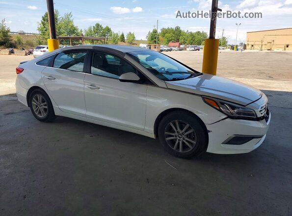 5NPE24AF5GH274169 2016 HYUNDAI SONATA White წინა მარჯვენა