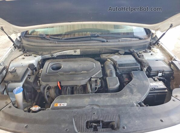 5NPE24AF5GH274169 2016 HYUNDAI SONATA White უკანა სალონის ხედი