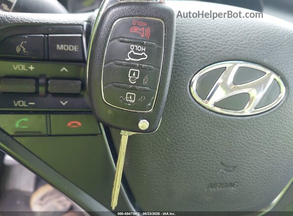 5NPE24AF5GH276858 2016 HYUNDAI SONATA Blue Dashboard view