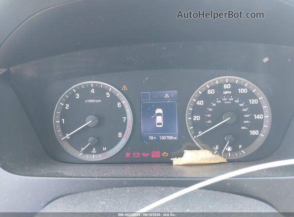 5NPE24AF5GH280408 2016 HYUNDAI SONATA Red Vista de los asientos traseros