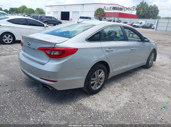 5NPE24AF5GH282465 2016 HYUNDAI SONATA Silver 