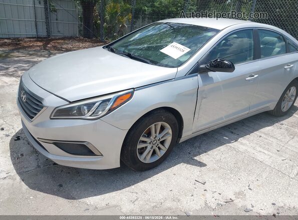5NPE24AF5GH282465 2016 HYUNDAI SONATA Silver 