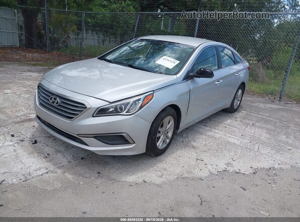 5NPE24AF5GH282465 2016 HYUNDAI SONATA Silver 