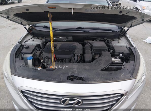 5NPE24AF5GH291652 2016 HYUNDAI SONATA Silver Հետևի տեսք
