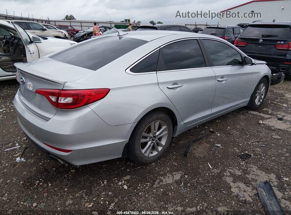 5NPE24AF5GH303914 2016 HYUNDAI SONATA Серебряный Задняя правая четверть