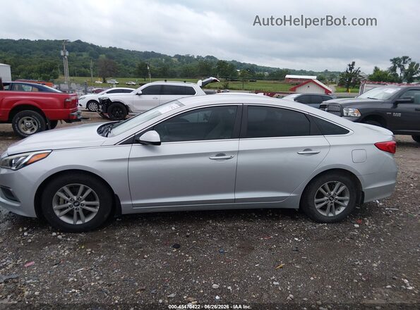 5NPE24AF5GH303914 2016 HYUNDAI SONATA Серебряный Панорамный вид салона 360°