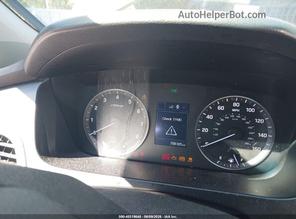 5NPE24AF5GH311415 2016 HYUNDAI SONATA Blue Вид задніх сидінь