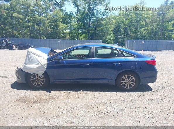 5NPE24AF5GH311415 2016 HYUNDAI SONATA Blue Панорамний вид салону 360°