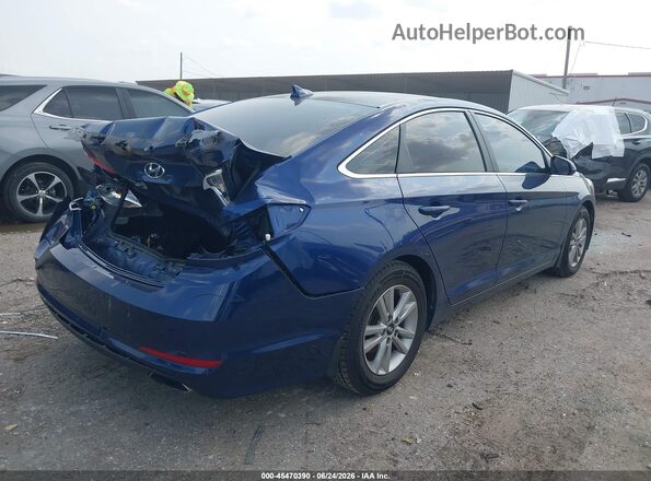 5NPE24AF5GH311785 2016 HYUNDAI SONATA Blue Rear right