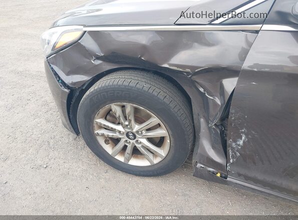 5NPE24AF5GH355365 2016 HYUNDAI SONATA Brown წინა ხედი