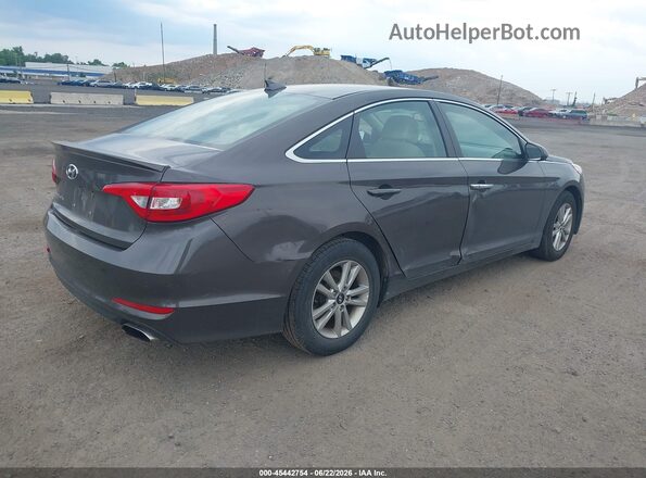 5NPE24AF5GH355365 2016 HYUNDAI SONATA Brown უკანა მარჯვენა