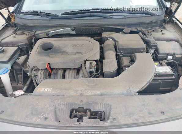 5NPE24AF5GH355365 2016 HYUNDAI SONATA Brown უკანა ხედი