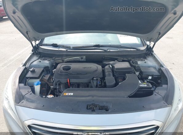 5NPE24AF5GH363059 2016 HYUNDAI SONATA Light Blue Вид сзади
