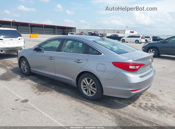 5NPE24AF5GH363059 2016 HYUNDAI SONATA Light Blue Задняя левая четверть