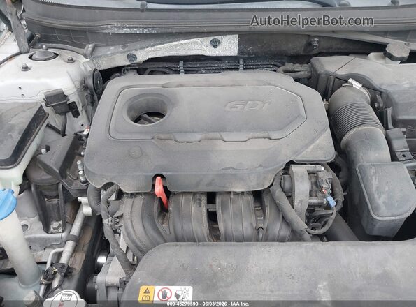 5NPE24AF5GH364423 2016 HYUNDAI SONATA Серебряный Вид сзади