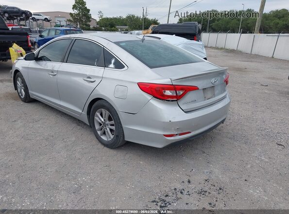 5NPE24AF5GH364423 2016 HYUNDAI SONATA Серебряный Задняя левая четверть