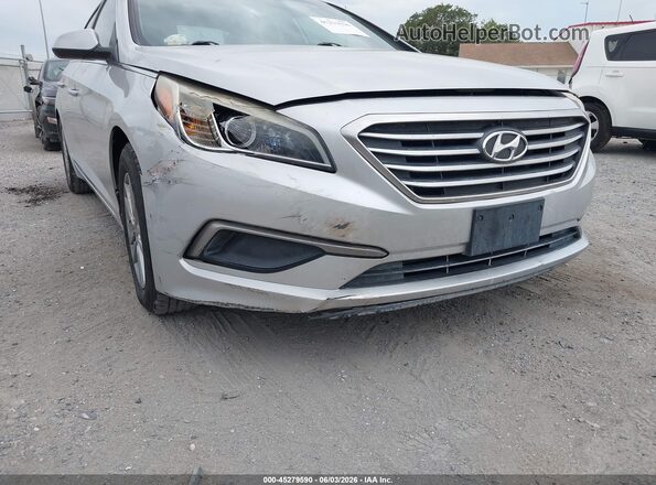 5NPE24AF5GH364423 2016 HYUNDAI SONATA Серебряный Вид щитка приборов