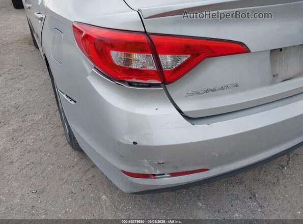 5NPE24AF5GH364423 2016 HYUNDAI SONATA Серебряный 