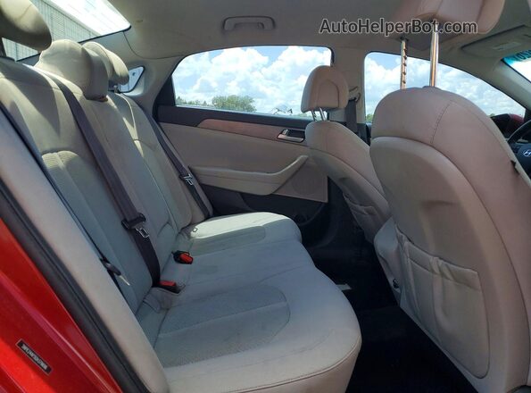 5NPE24AF5GH379696 2016 HYUNDAI SONATA Red 