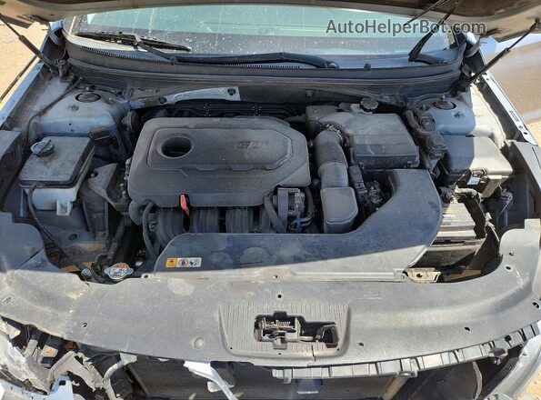 5NPE24AF5GH392951 2016 HYUNDAI SONATA Silver უკანა სალონის ხედი