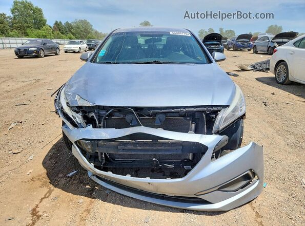 5NPE24AF5GH392951 2016 HYUNDAI SONATA Silver წინა ხედი