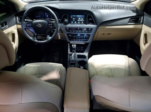 5NPE24AF5GH426225 2016 HYUNDAI SONATA Burgundy წინა პანელის ხედი