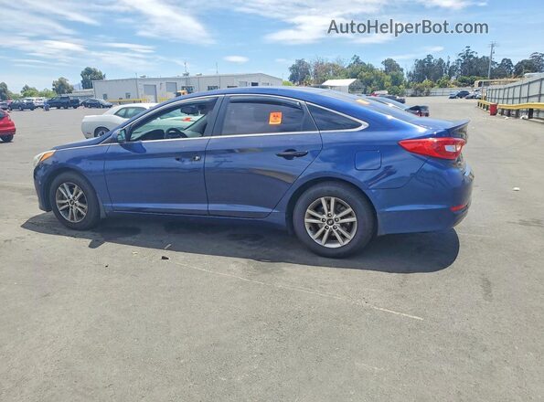 5NPE24AF5GH434731 2016 HYUNDAI SONATA Blue უკანა მარცხენა