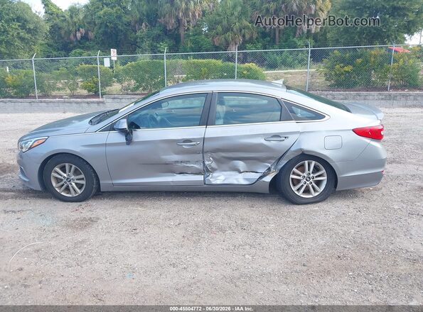 5NPE24AF5HH441308 2017 HYUNDAI SONATA Gray Սալոնի 360 աստիճան տեսք