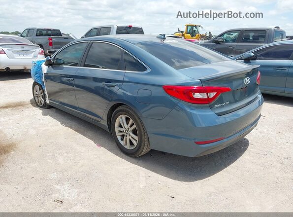 5NPE24AF5HH444788 2017 HYUNDAI SONATA Light Blue Հետևի ձախ