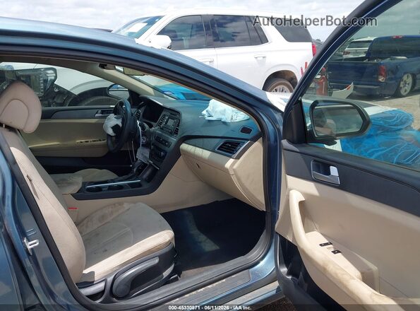 5NPE24AF5HH444788 2017 HYUNDAI SONATA Light Blue Սալոնի դիմացի տեսք