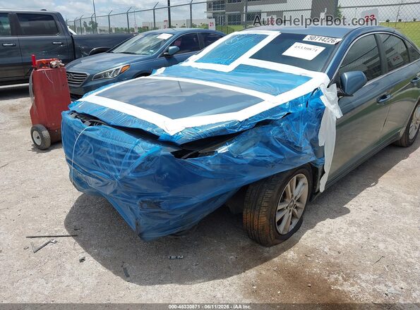 5NPE24AF5HH444788 2017 HYUNDAI SONATA Light Blue Դիմացի տեսք