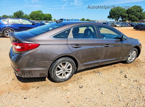 5NPE24AF5HH448775 2017 HYUNDAI SONATA Gray Trasero derecho