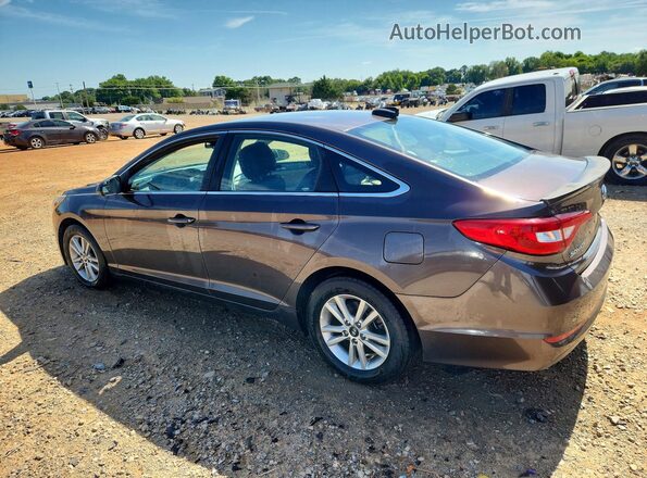 5NPE24AF5HH448775 2017 HYUNDAI SONATA Gray Trasero izquierdo