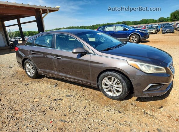 5NPE24AF5HH448775 2017 HYUNDAI SONATA Gray Delantero derecho