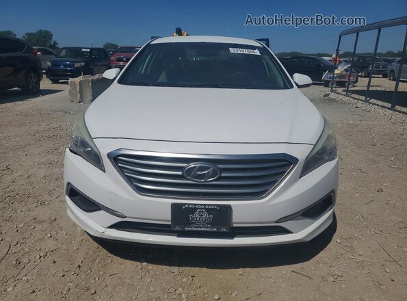 5NPE24AF5HH473742 2017 HYUNDAI SONATA White Widok z przodu