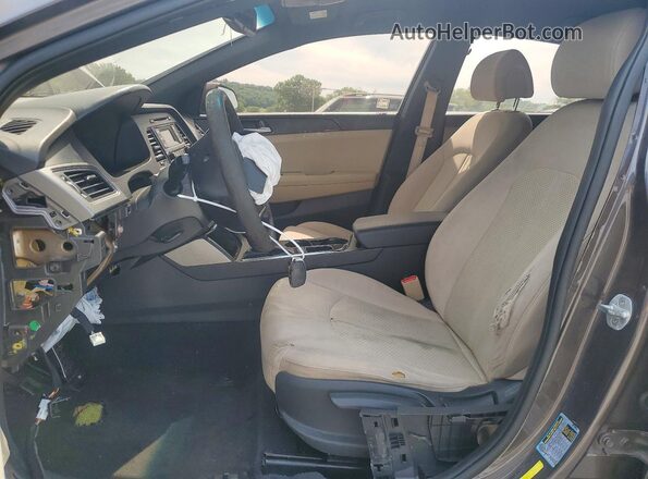5NPE24AF5HH542459 2017 HYUNDAI SONATA Gray 