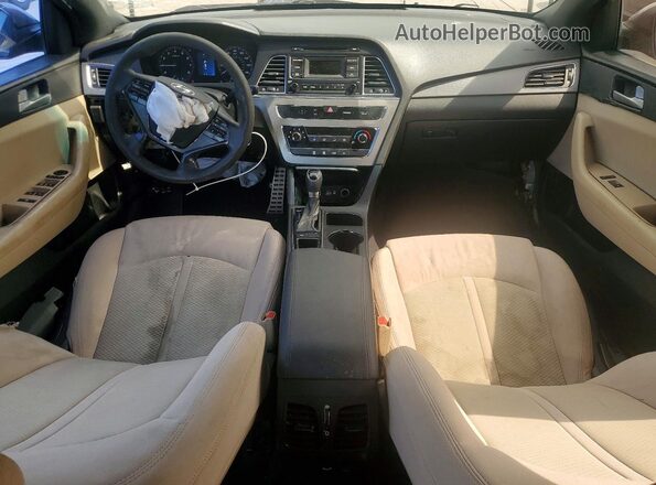 5NPE24AF5HH542459 2017 HYUNDAI SONATA Gray 