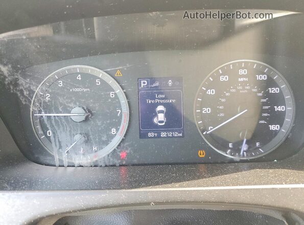 5NPE24AF5HH542459 2017 HYUNDAI SONATA Gray 